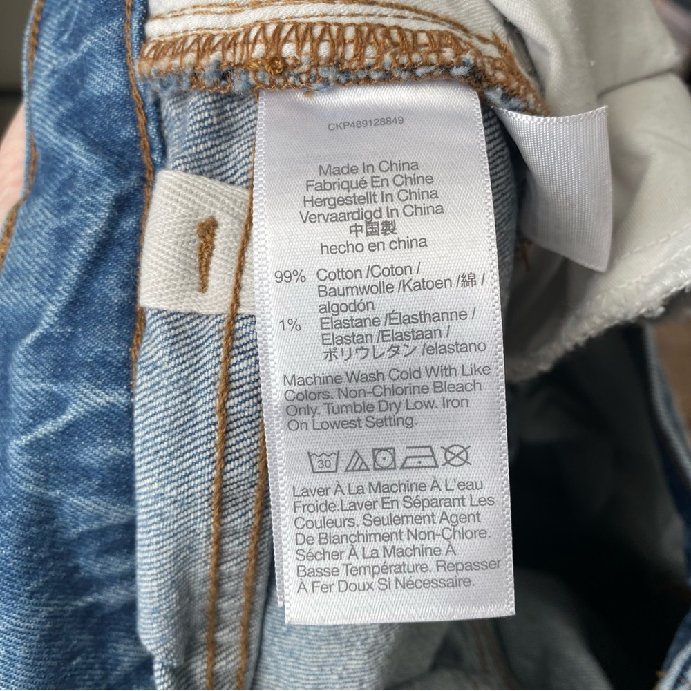 Madewell 90’s Straight Mid Rise Jeans - Picture 4 of 5